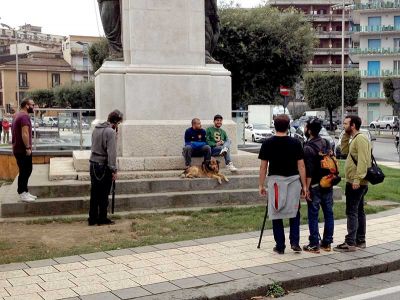 Una troupe di giovani cinefili napoletano ha realizzato riprese ed interviste in città